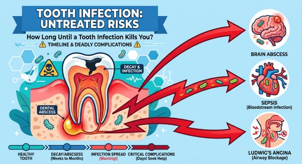 How long until a tooth infection kills you? 2026 Guide How long until a tooth infection kills you