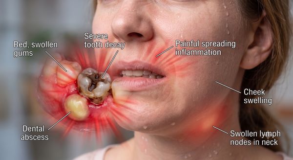 How long until a tooth infection kills you? 2026 Guide Warning Signs: Symptoms Your Infection is Spreading in teeth