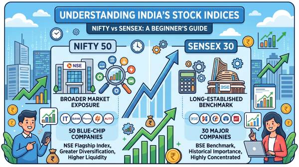 What is the Difference Between Nifty and Sensex